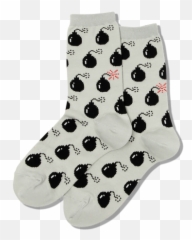 Womenu0027s Bombs Sock U2013 Unlisted Emoji,Sock Emojii