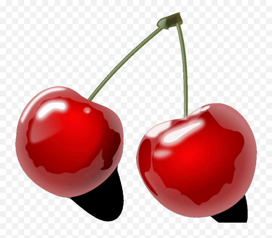 Red Cherry Clipart - Clip Art Emoji,Cherry Emoji