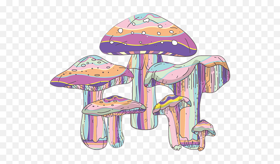 Psychedelic Mushroom Graphic Gift Funny Psilocybin Print Emoji,Mushroom Emoji Apple