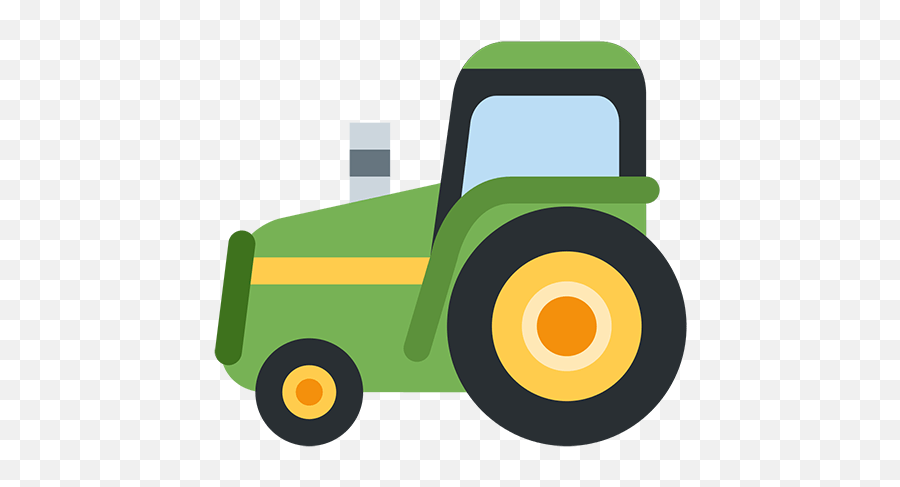 Bouquet - Green Tractor Emoji,Boquet Emoji