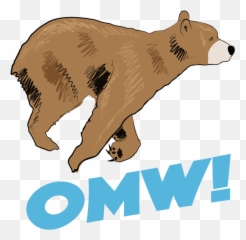 Party Bear Stickers Lite By Will Eskridge Emoji,Grizzly Bear Emojis