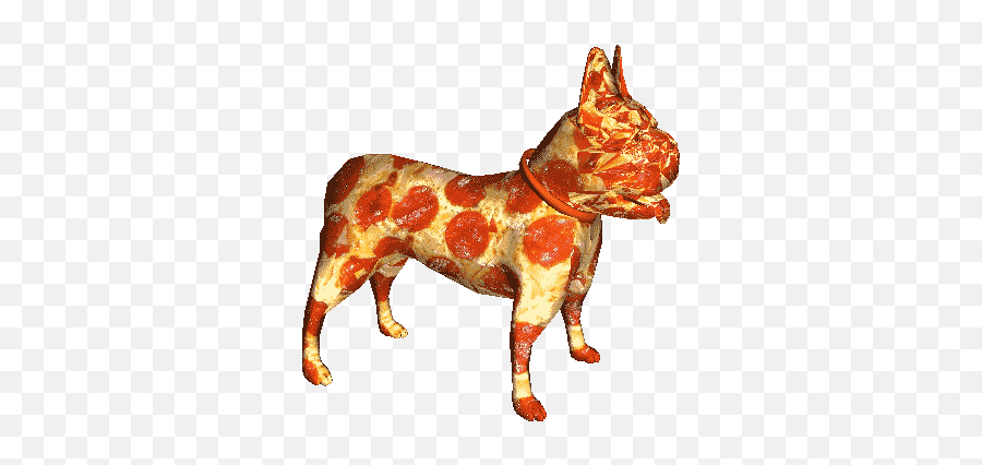 Pizza And Dogs Doge Dog Meme - Lowgif Dog Made Of Pizza Emoji,Doge Emoji