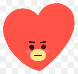 Tata Head Bt21 Drawing - Novocomtop Happy Emoji,Bts Animal Emojis