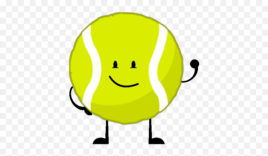 Tennis Ball With Arms - Bfdi Tennis Ball Arm Emoji,Arm Emoticon