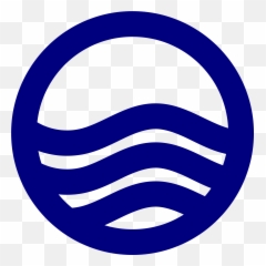 Waves Clipart Symbol Waves Symbol - Svg Wave In Circle Emoji,Wave Eleven Emoji