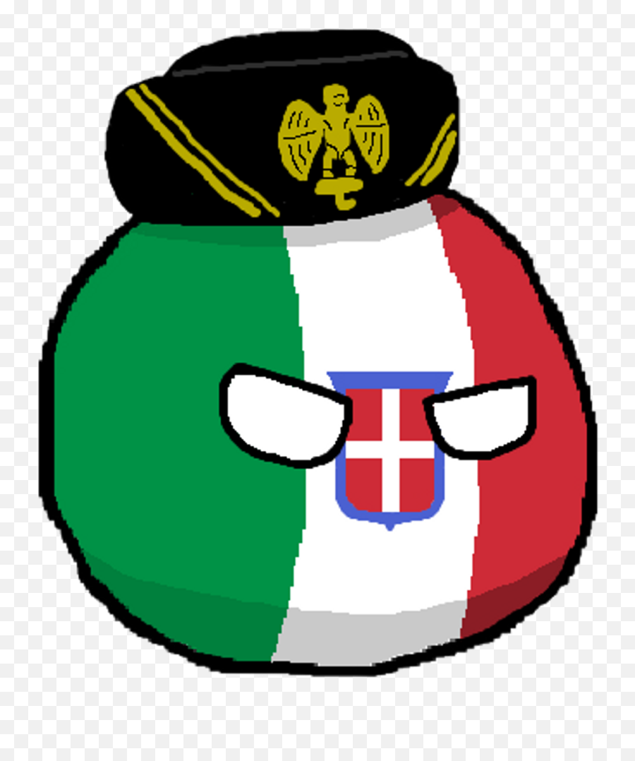 Countryballs Italy Clipart - Italy Countryball Emoji,Polandball Emoji