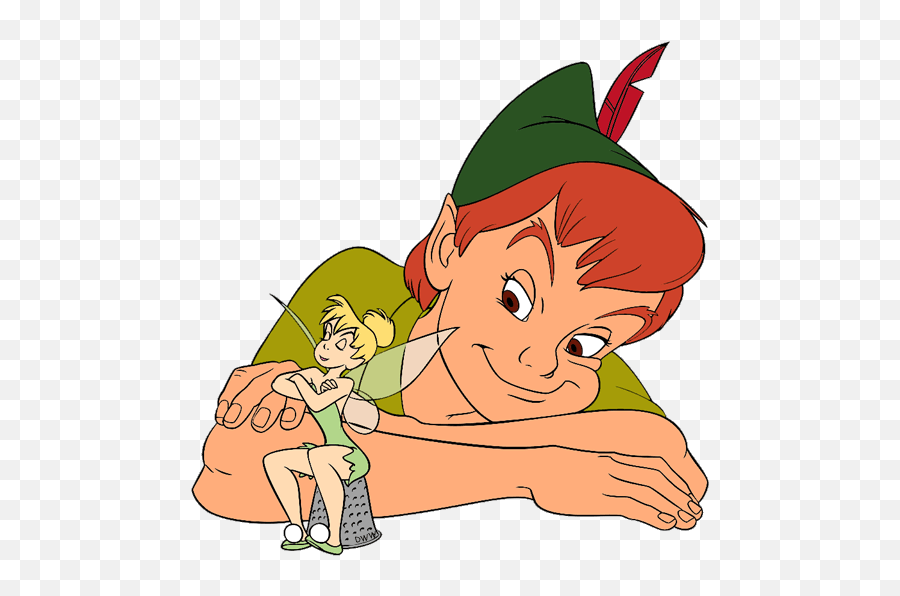 Peterpan Disney Tinkerbell Sticker - Peter Pan En Tinkerbell Emoji,Peter Pan Disney Emoji