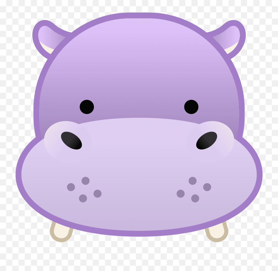 Hippopotamus Emoji Meaning With - Google Hippo Emoji,Tiger Emoji