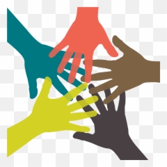 Hands Together Png - Hands In A Circle Emoji,High Fiving Emoji