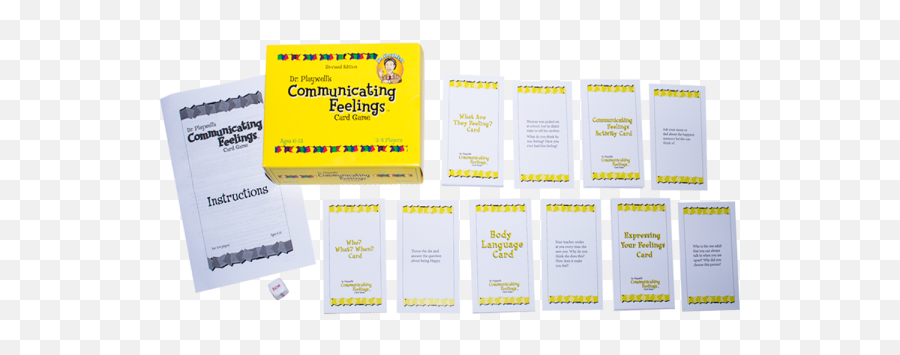 Communicating Feelings Card Game Emoji,Color Cards Emotions