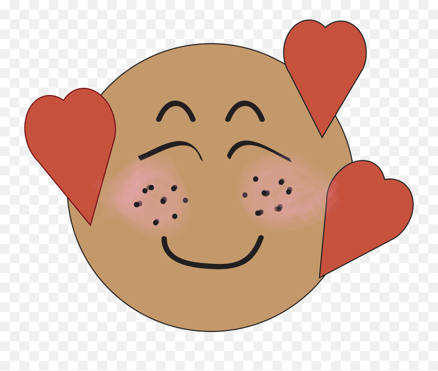 Love Emoji Emoticon - Free Vector Graphic On Pixabay Happy,Love Emoji