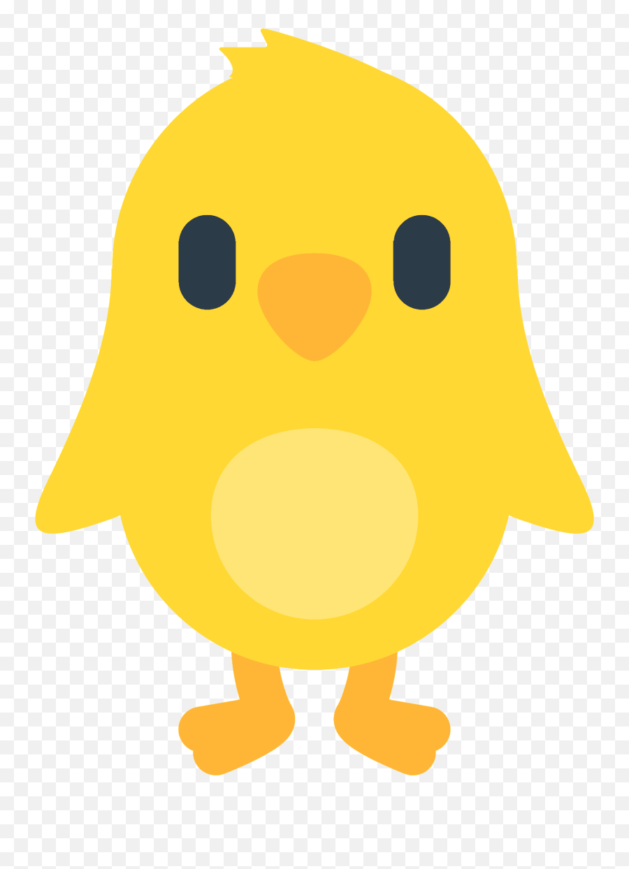 Front - Facing Baby Chick Emoji Clipart Free Download Pinto Emoji,Penguin Emoji