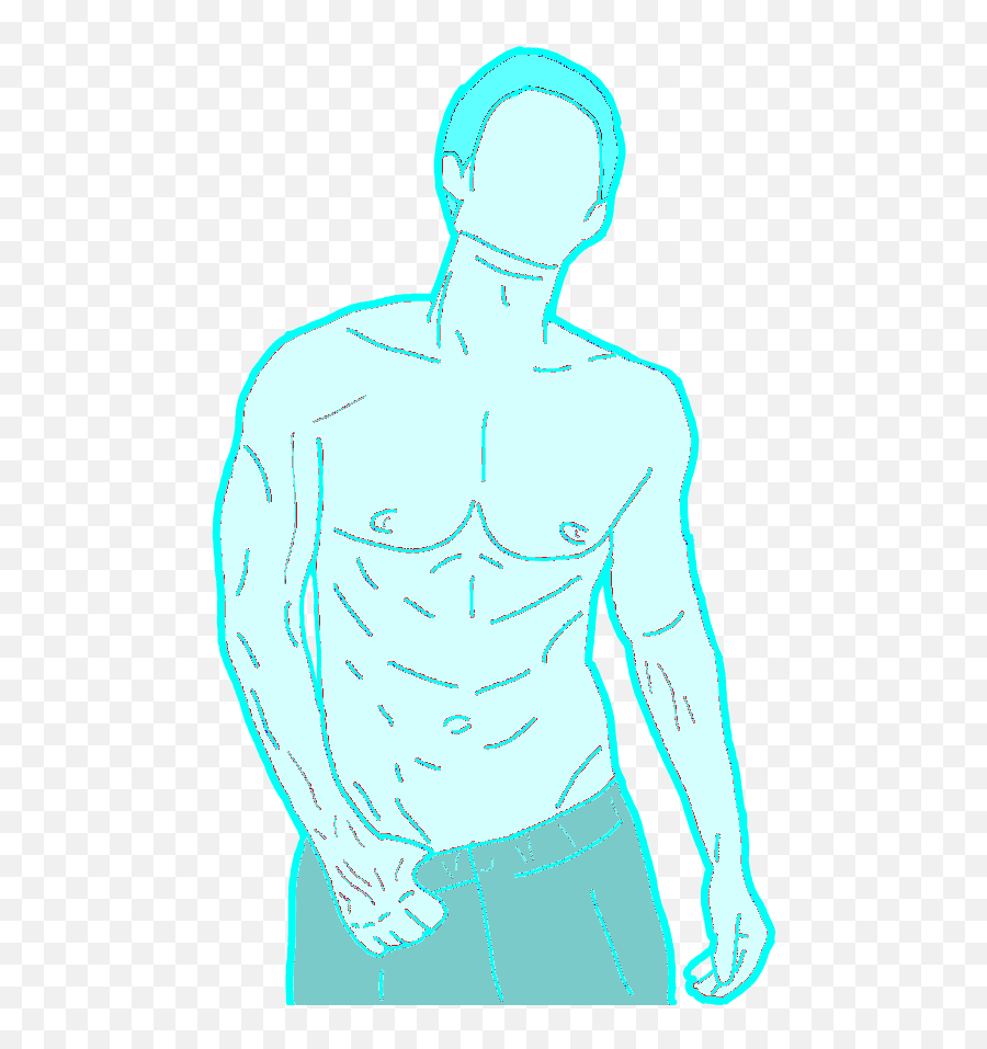 Hotguy Hotguys Hottie Sticker - Standing Emoji,Pec Muscle Emojis