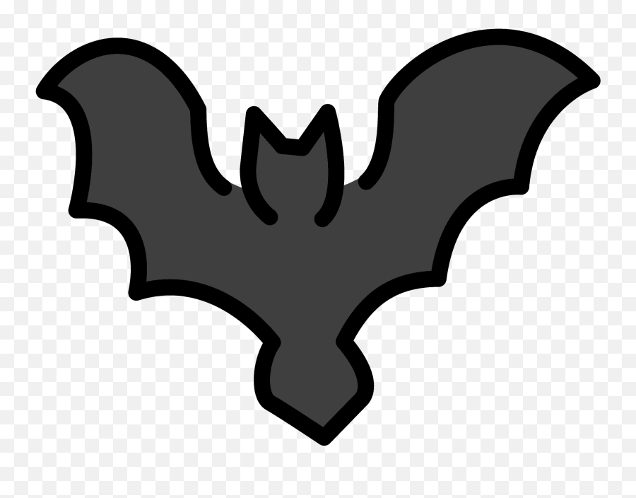 Bat Emoji Clipart Free Download Transparent Png Creazilla - Bat Emoji,Darkness Cute Emojis Images