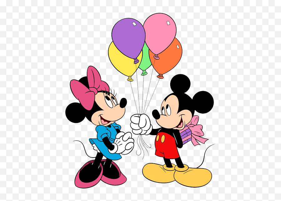 Mickey And Minnie Tattoos Minnie - Mickey Mouse With Balloons Emoji,Mickey Mouse Emoji Copy And Paste