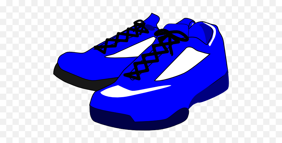 Free Shoe Clipart Download Free Clip - Blue Tennis Shoes Clipart Emoji,Girls Emoji Sneakers