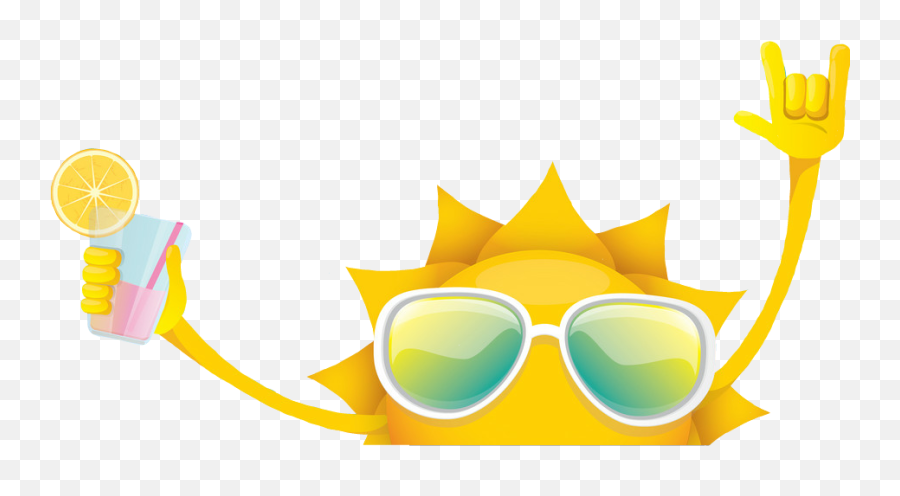 Morning Picsart Stickers - Happy Emoji,Summer Emojis Sunglasses Watermelon