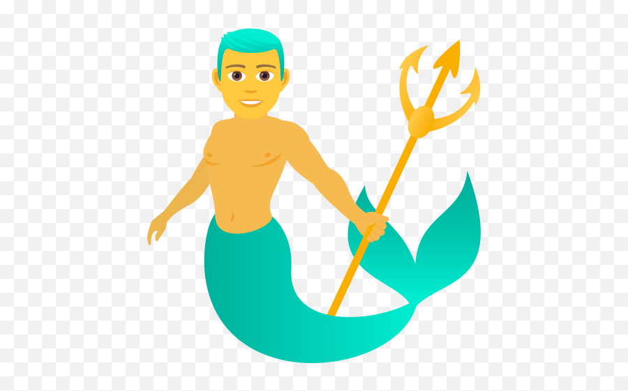 Emoji U200d Merman To Copy Paste Wprock - Merman,Mermaid Emoji