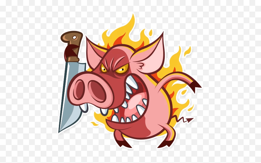 Pete The Stickers Set For Telegram - Pete The Pig Emoji,Pink Pig Emoticon Poops Roselia