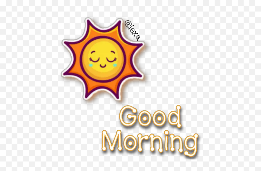 Sticker Maker - Pequeños Saludos Happy Emoji,Goodmorning Emoticon