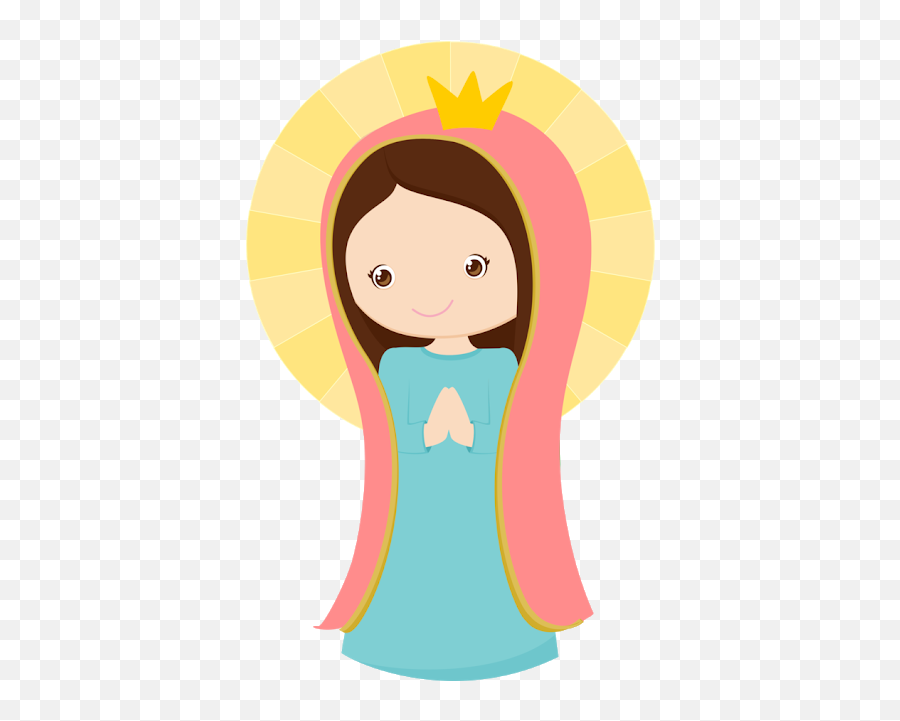 85 Melhor Ideia De Santos Nossa Senhora E Santíssima - Infantil Virgen Maria Dibujo Emoji,Emoticon Mao Rezand