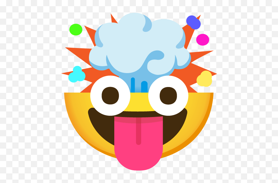 Emoji Mashup Bot On Twitter Base From Exploding Eyes - Head Exploding Emoji Png,Asriel Undertale Emoticon
