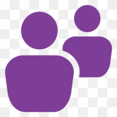 People Icon Purple - Purple People Icon Png Emoji,Emoji Headstones