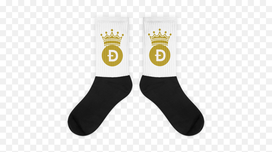 Mens Fashion - Sock Emoji,Crown Emoji Sports Socks