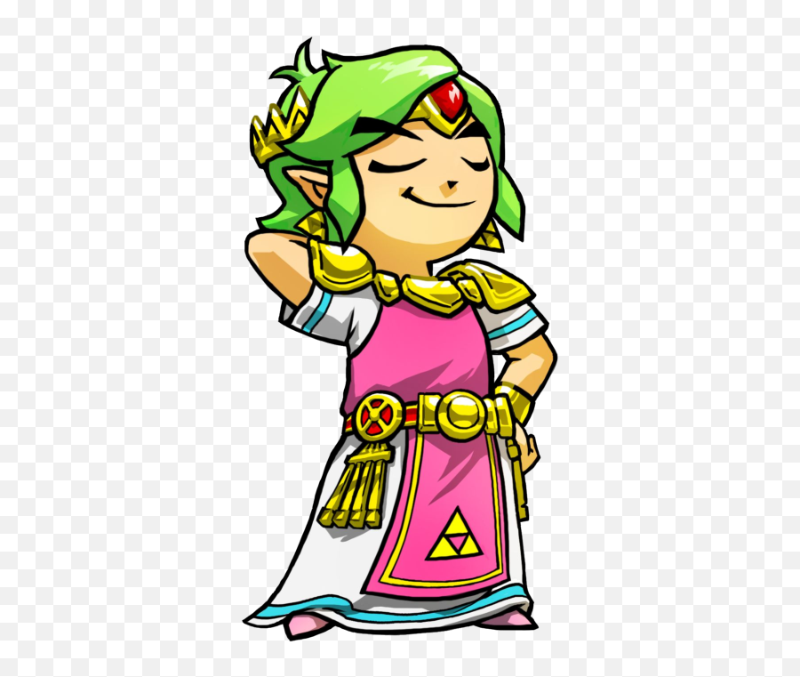 Legendary Dress - Legend Of Zelda Triforce Heroes Emoji,Zelda Triforce Heroes Emotion Sprite