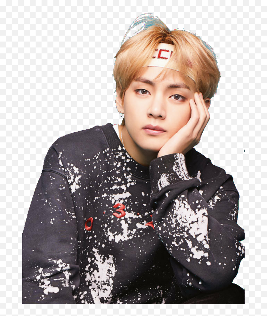 Bts Png - Bts Face Yourself V Emoji,Bts V As An Emojis