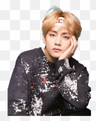 Bts Png - Bts Face Yourself V Emoji,Bts V As An Emojis