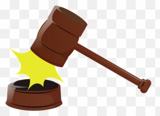 Auction Hammer Gavel Clipart - Gavel Emoji,Mallet Emoji