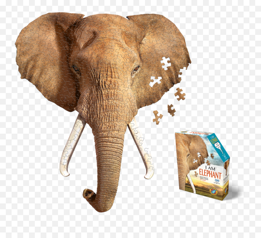 I Am Elephant 300 - Madd Capp Puzzles Emoji,Pbs Elephant Emotions