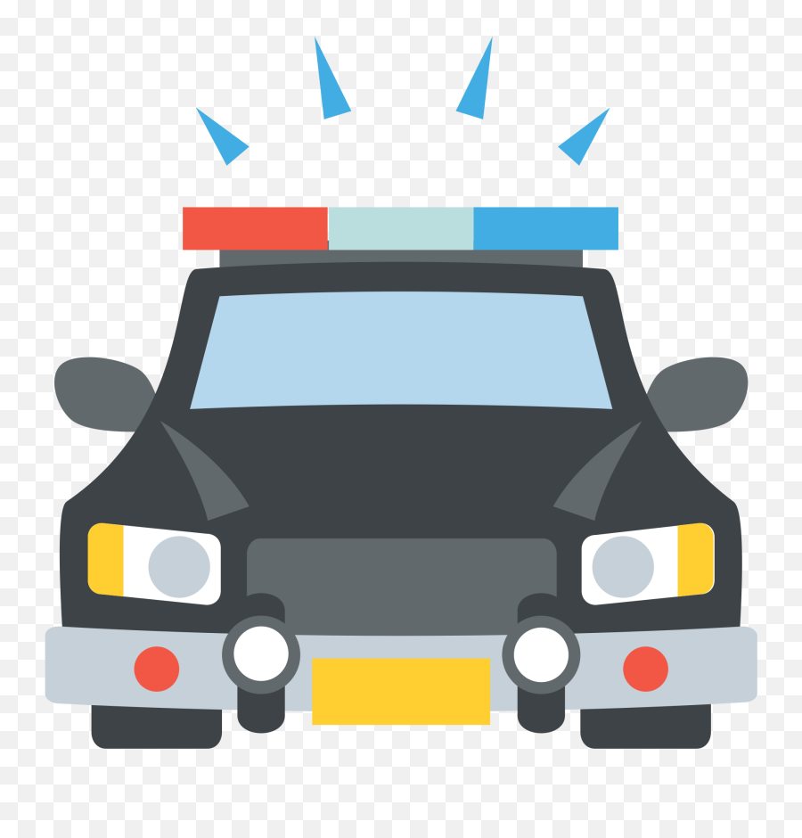 Oncoming Police Emoji - Police Car Emoji,Law Enforcement Emoticons