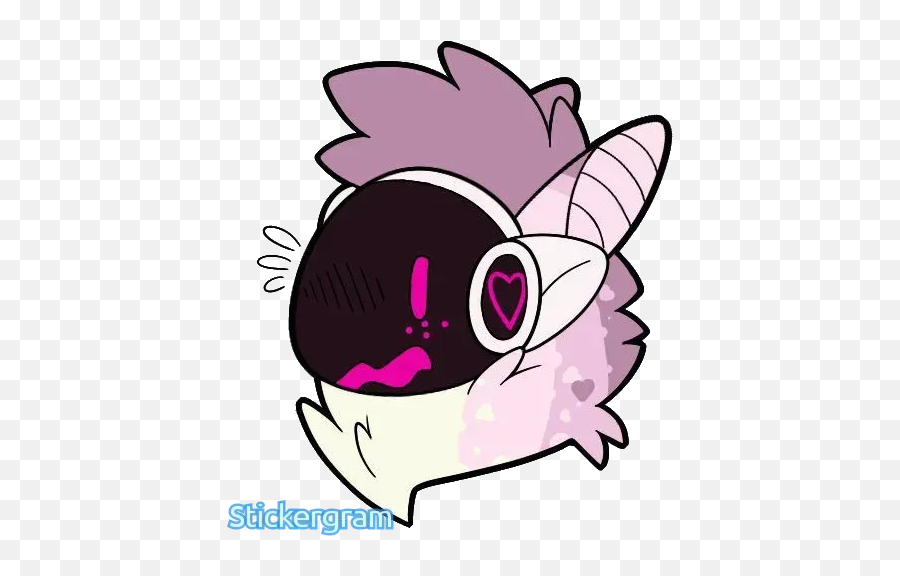 Protogen Sticker Pack - Stickergram Protogen Emoji,Protgen Fursuit Emotions