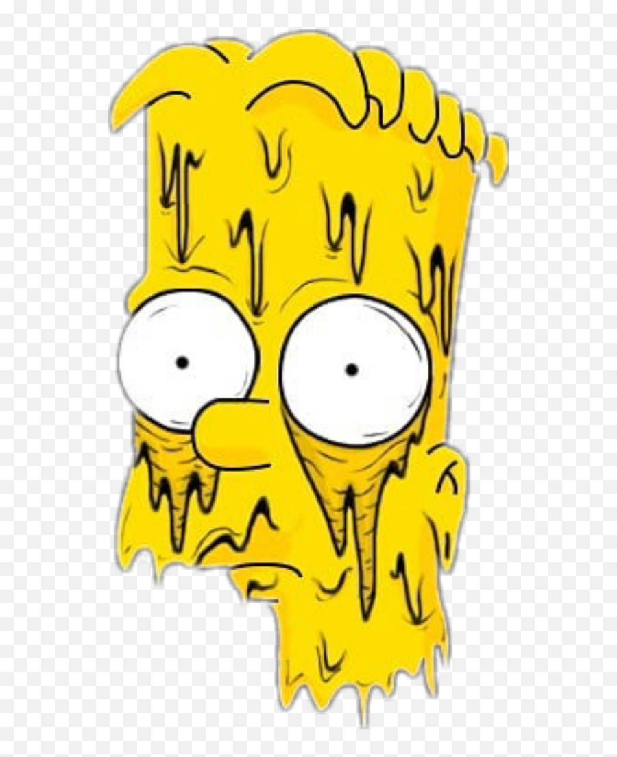 Bart Simpson Png - Cool Bart Simpson Drawing Emoji,Simpsons Emoji