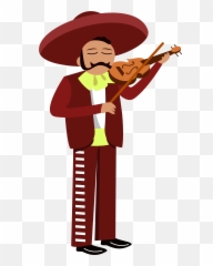 Free Mariachi Musician Playing Violin - Mariachi Png Emoji,Facebook Emoticon Mariachi