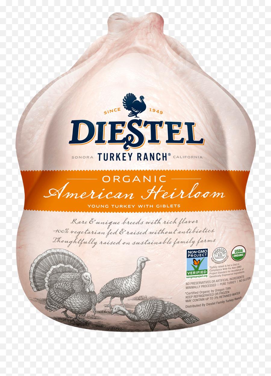American Heirloom Whole Turkey - Diestel Organic Turkey Emoji,Emotions Turkeys Feel