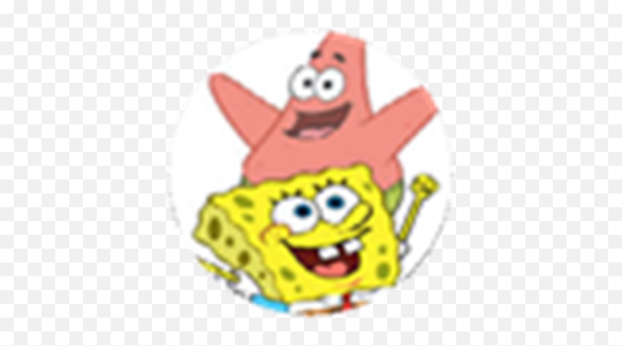Spongebob And Ptrick Best Friends - Roblox Happy Emoji,Friends Emoticon