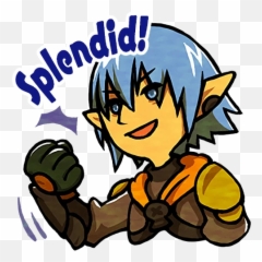 Ffxiv Telegram Stickers - Fictional Character Emoji,Ffxiv Lalafell Emojis