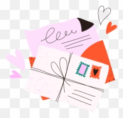 Love Letters Doodle Transparent Png U0026 Svg Vector Emoji,Wwi Letters Emojis