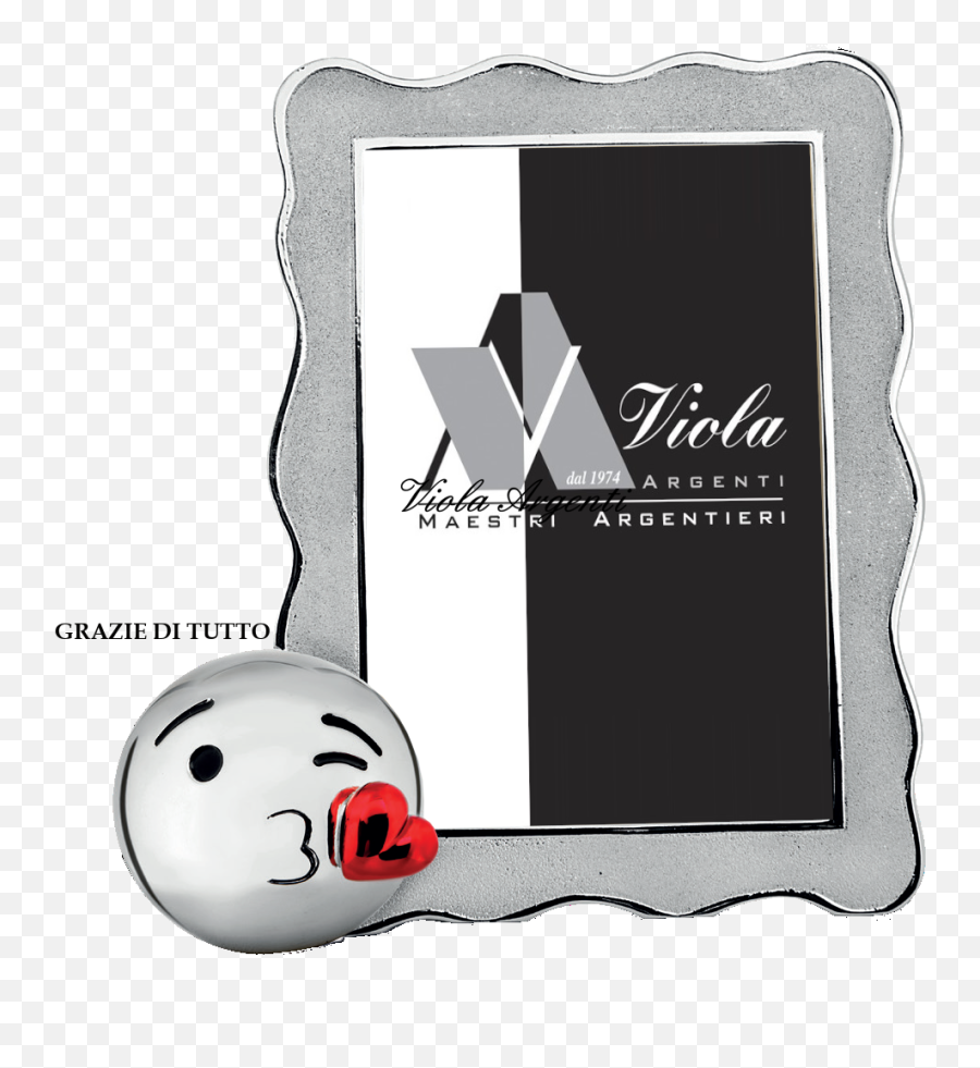 Viola Argenti Silver Photo Frames - Viola Argenti Emoji,Thank You Bow Emoticon
