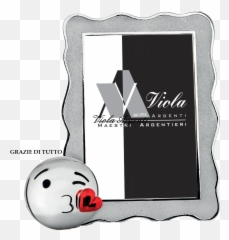 Viola Argenti Silver Photo Frames - Viola Argenti Emoji,Thank You Bow Emoticon