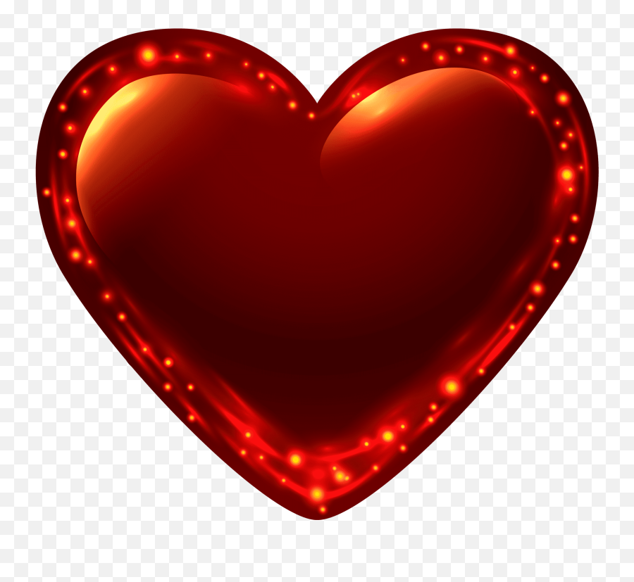 Fiery Glowing Heart Png Clip Art Image Emoji,Glowing Emojis