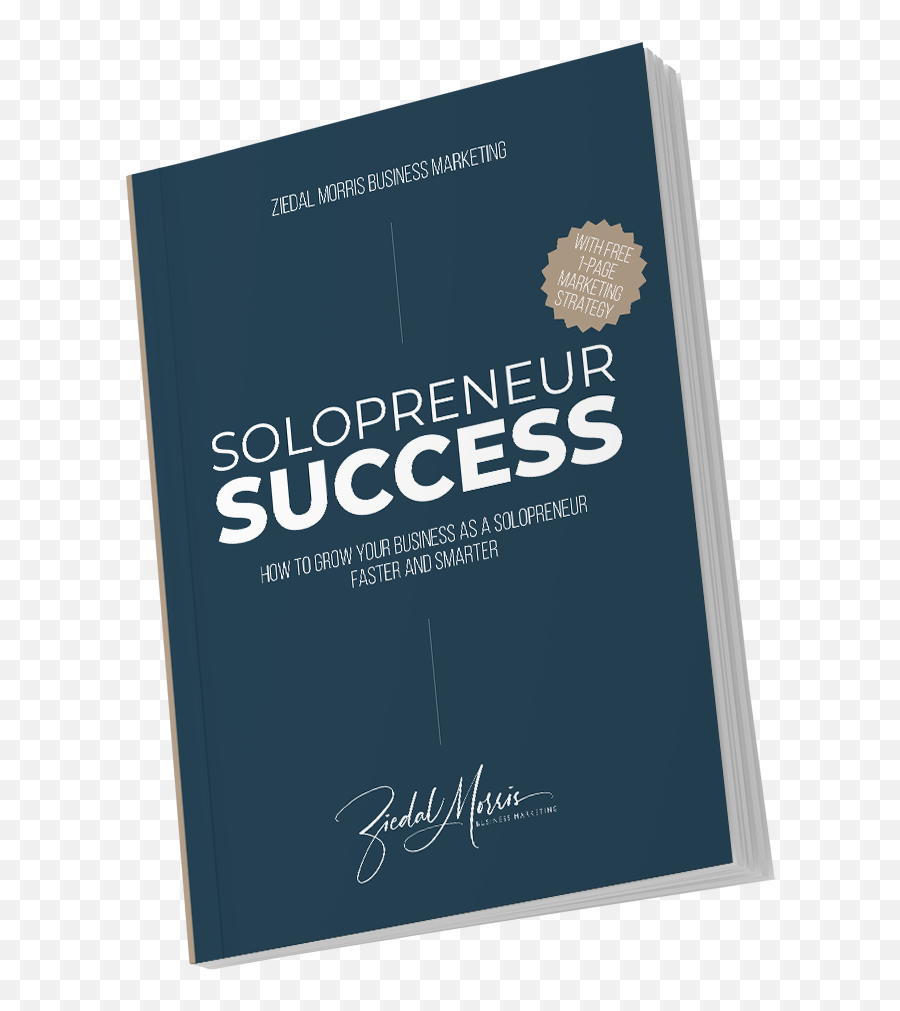Solopreneur Success Ebook Ziedal Morris Emoji,Ebook Emoji
