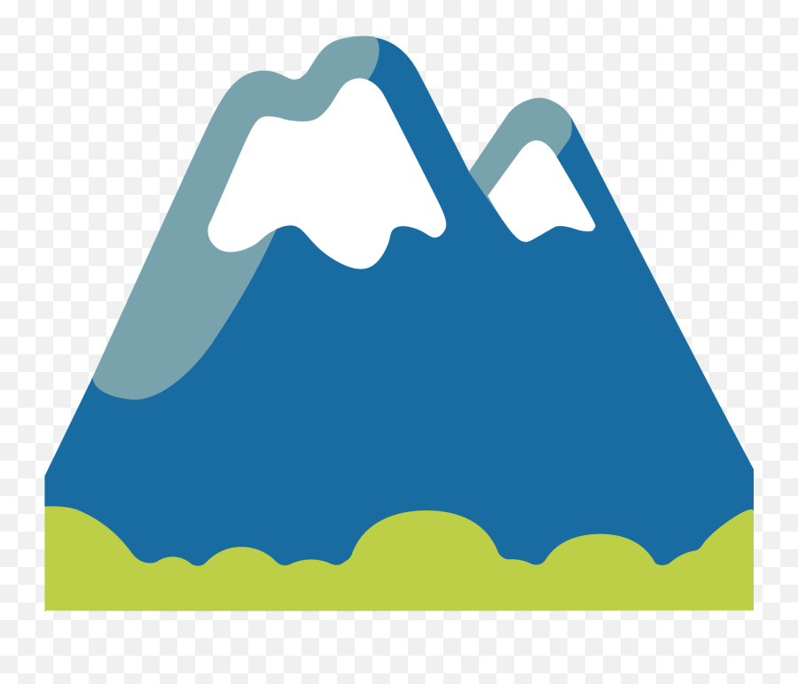 Download Hd Open - Mountain Emoji Png Transparent Png Image Horizontal,Open Book Emoji