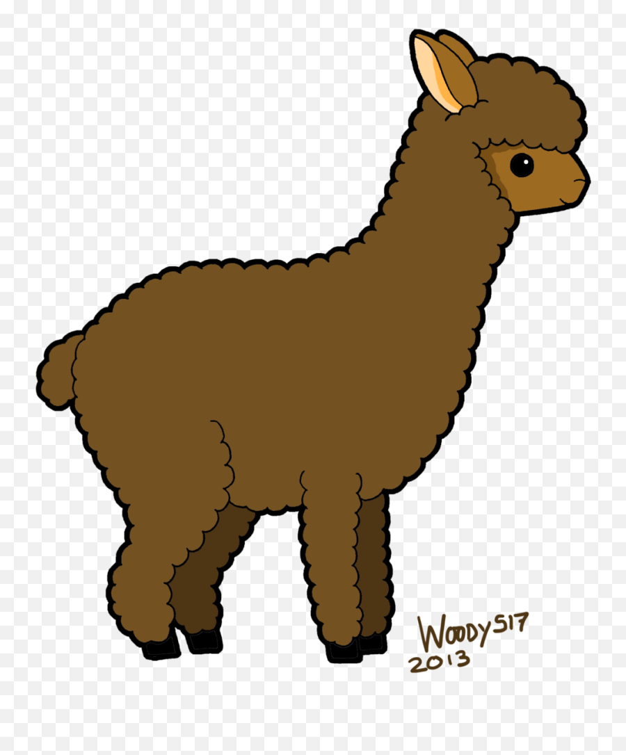 Alpaca Clipart - Png Download Full Size Clipart 15939 Alpaca Clipart Transparent Emoji,Llama Emoji Android