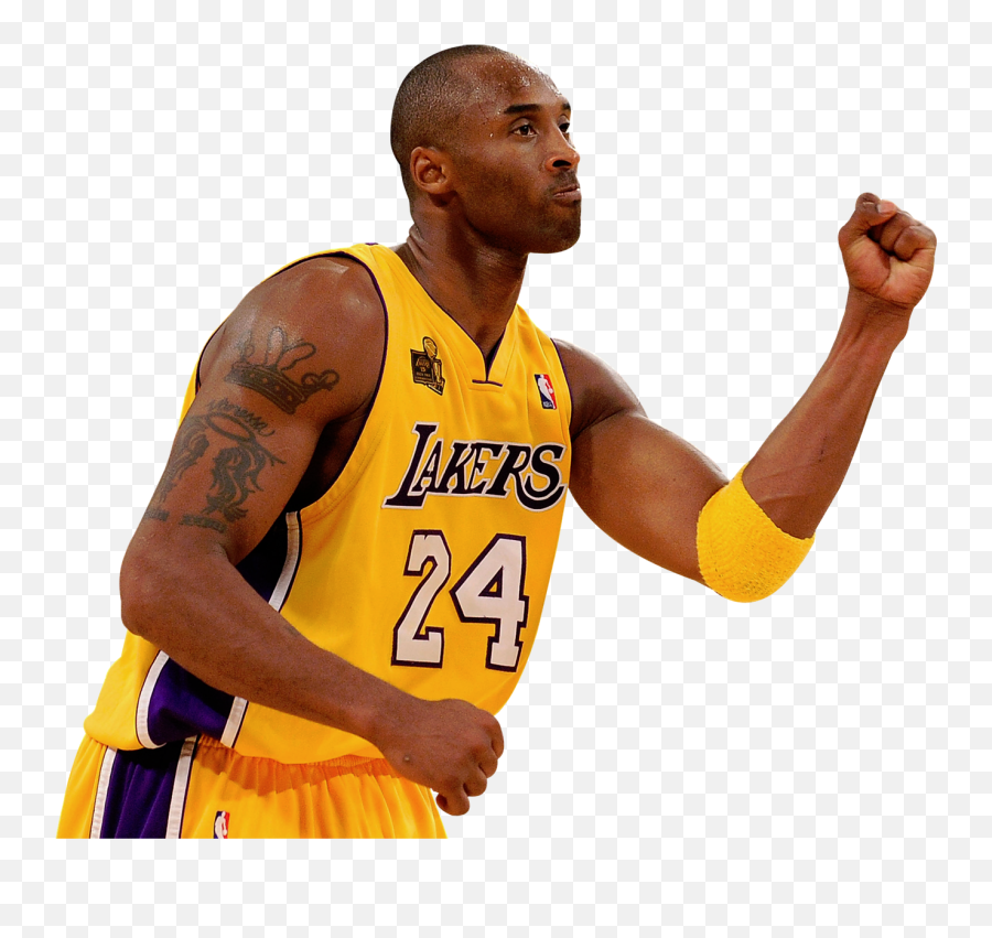 Kobe Bryant Los Angeles Lakers Iphone - Kobe Bryant Png With Transparent Background Emoji,Lakers Emoji For Iphone