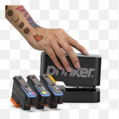 Diy Custom Temporary Tattoo Custom Fake Tattoo Prinker - Printer Consumable Set Emoji,Emoticon Tattoo