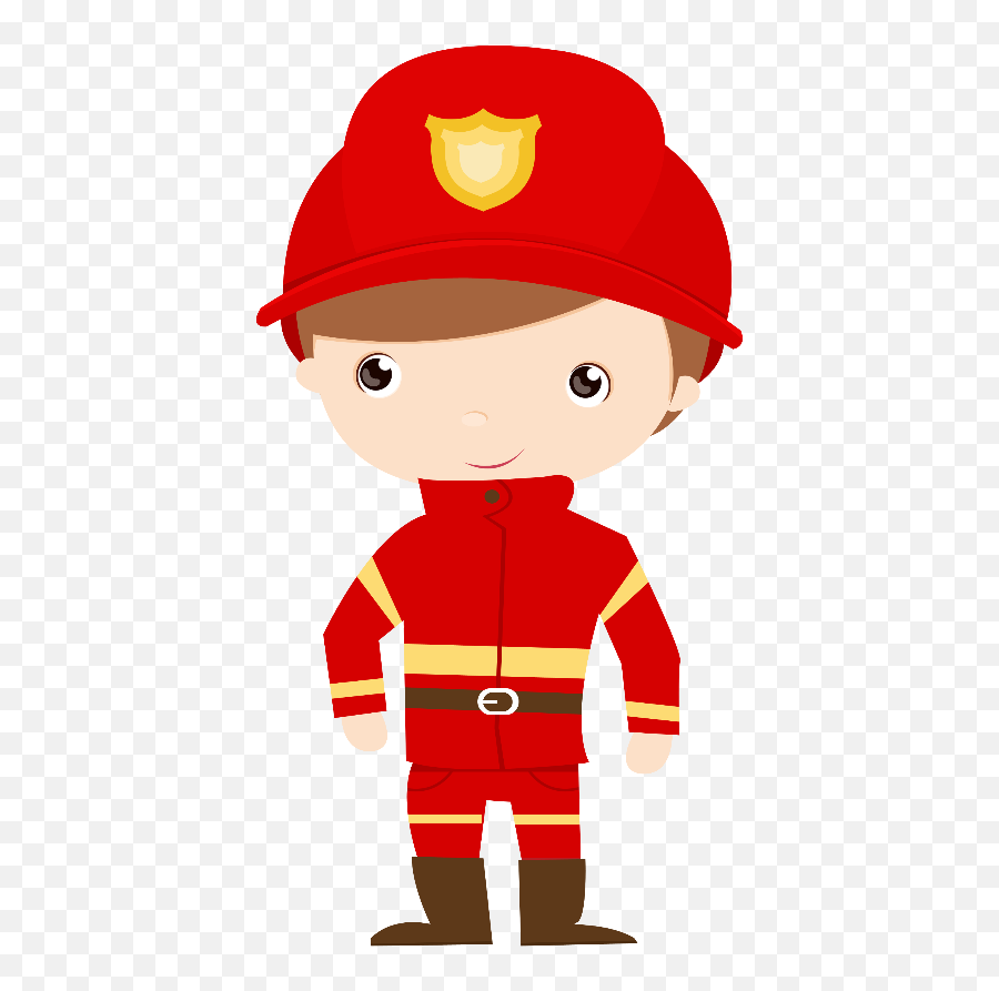 Clipart Flames Firefighter Fire - Firefighter Clipart Png Emoji,Flame Emoji Hat